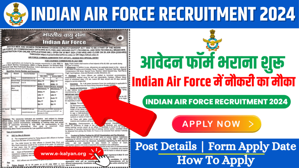 AFCAT Recruitment 2024