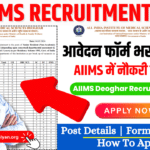 AIIMS Deoghar Recruitment 2024
