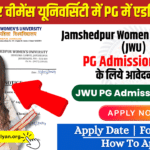 JWU PG Admission 2024