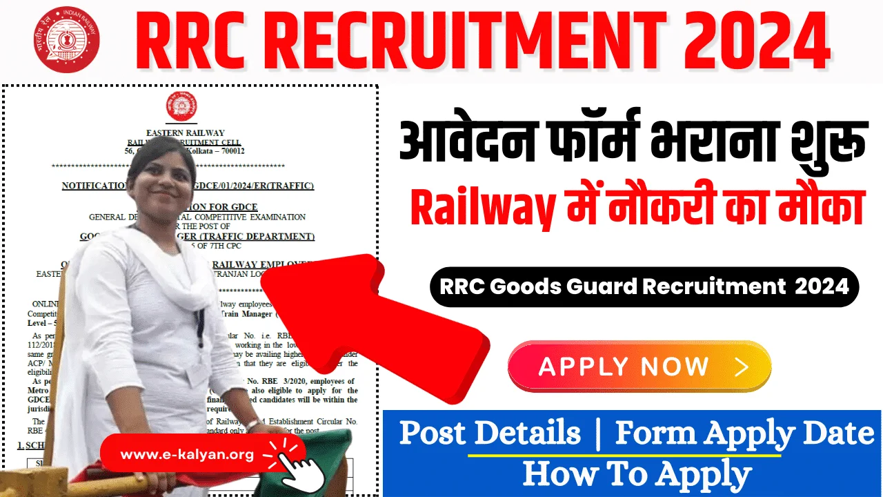 Railway Goods Manager Vacancy 2024
