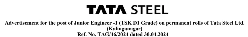 TATA Steel Recruitment 2024,
TATA Steel Vacancy 2024,