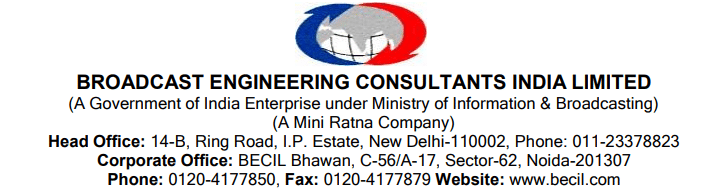 BECIL Recruitment 2024