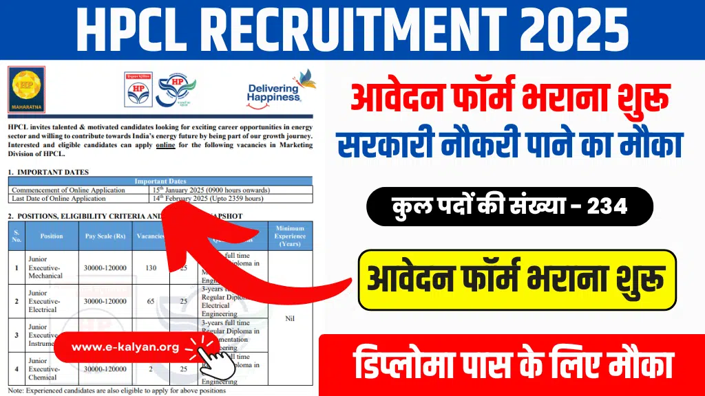 HPCL Recruitment 2025