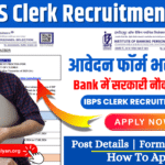 IBPS Clerk Recruitment 2024