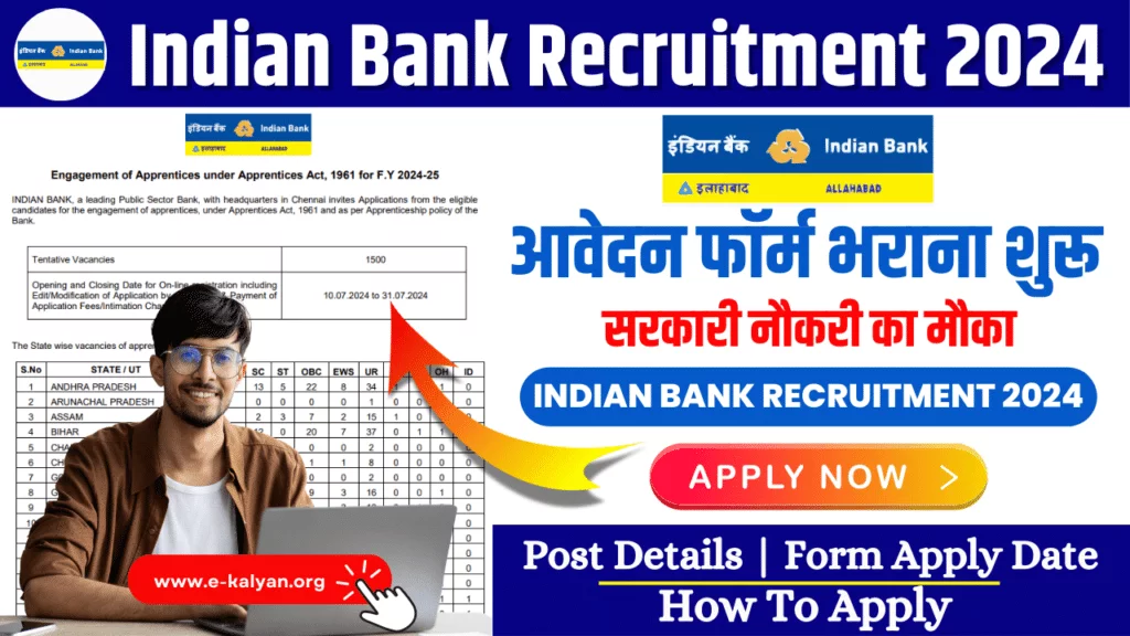 Indian Bank Recruitment 2024