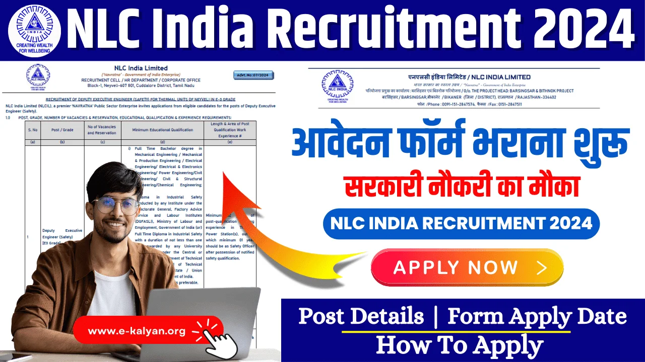 NLC India Vacancy 20024