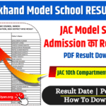 Jharkhand Model School Result