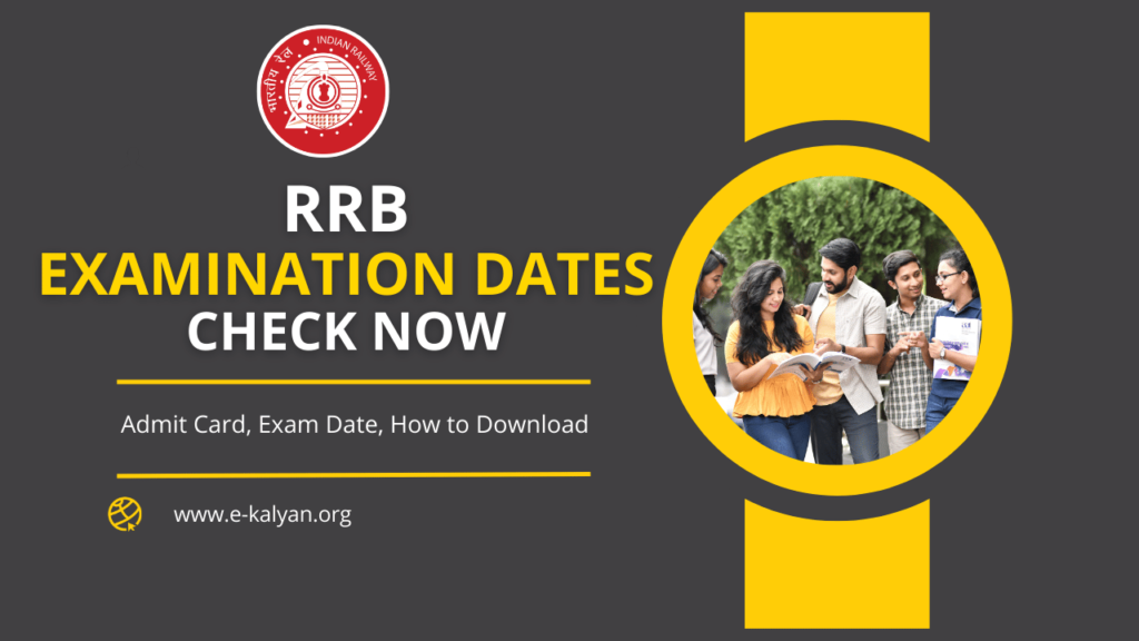 RRB Examination Date 2024