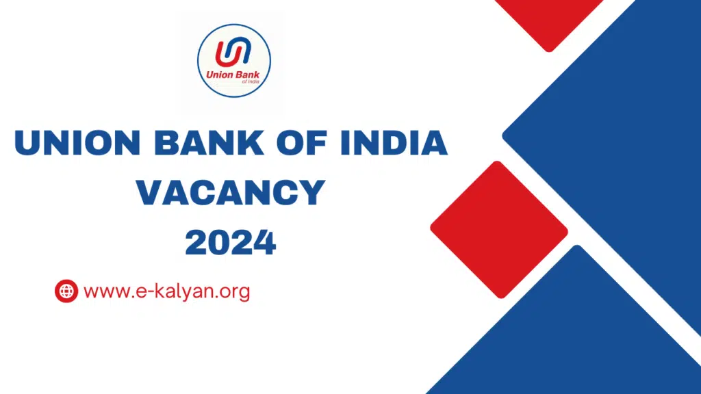 Union Bank Of India Recruitment 2024