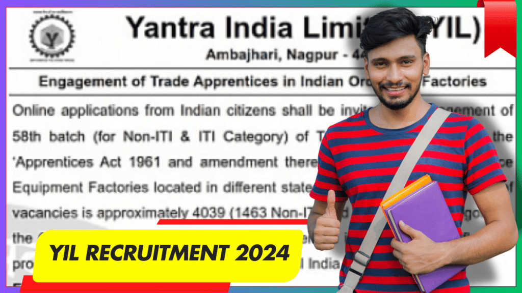 Yantra India Limited Recruitment 2024