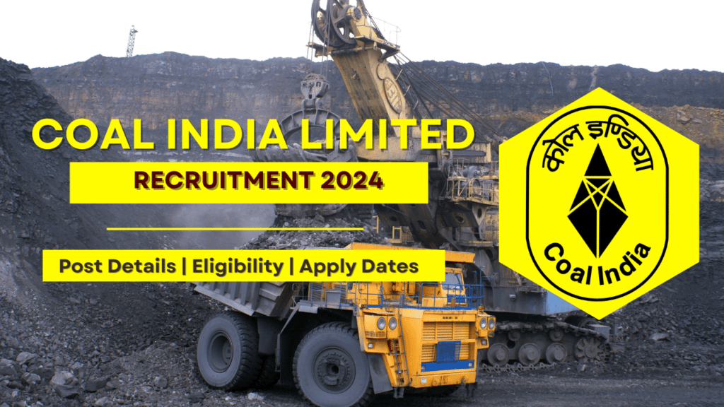 Coal India Recruitment 2024