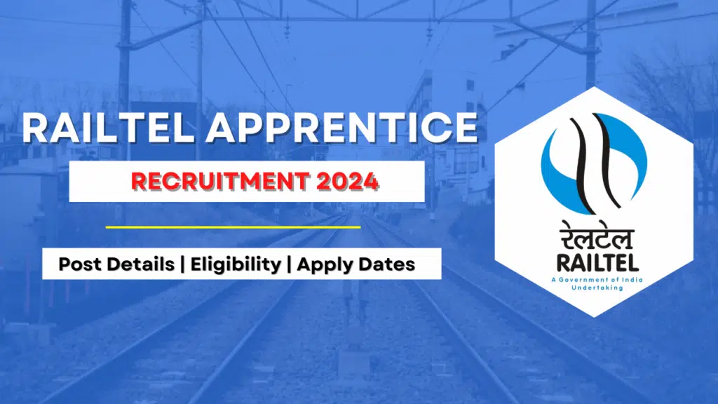 RAILTEL Apprentice Recruitment 2024