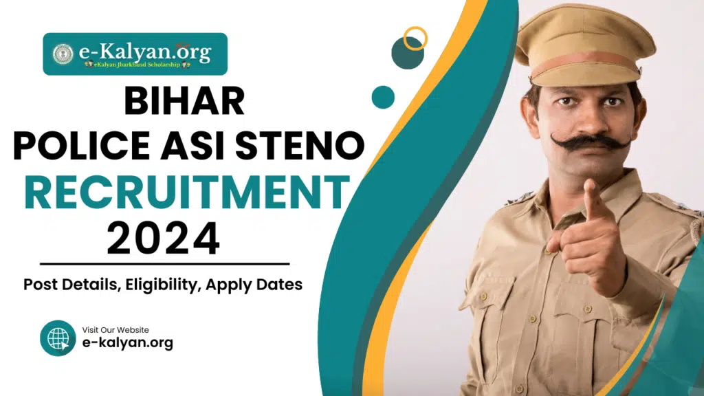 Bihar Police ASI Steno Recruitment 2024