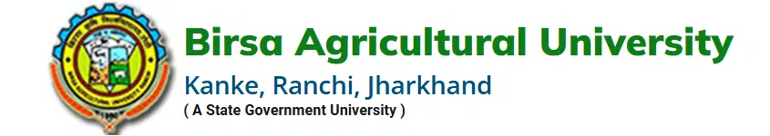 Birsa Agricultural University Vacancy 2024