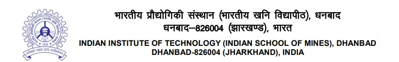 IIT Dhanbad Recruitment 2024