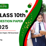 JAC Class 10th Model Question Paper 2025