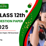 JAC Class 12th Model Question Paper 2025
