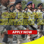 CISF Constable Driver Recruitment 2025