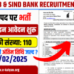Punjab and Sind Bank Vacancy 2025