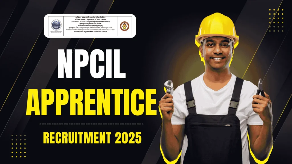 NPCIL Apprentice Recruitment 2025