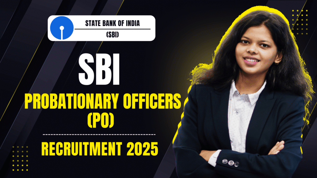 SBI PO Recruitment 2025