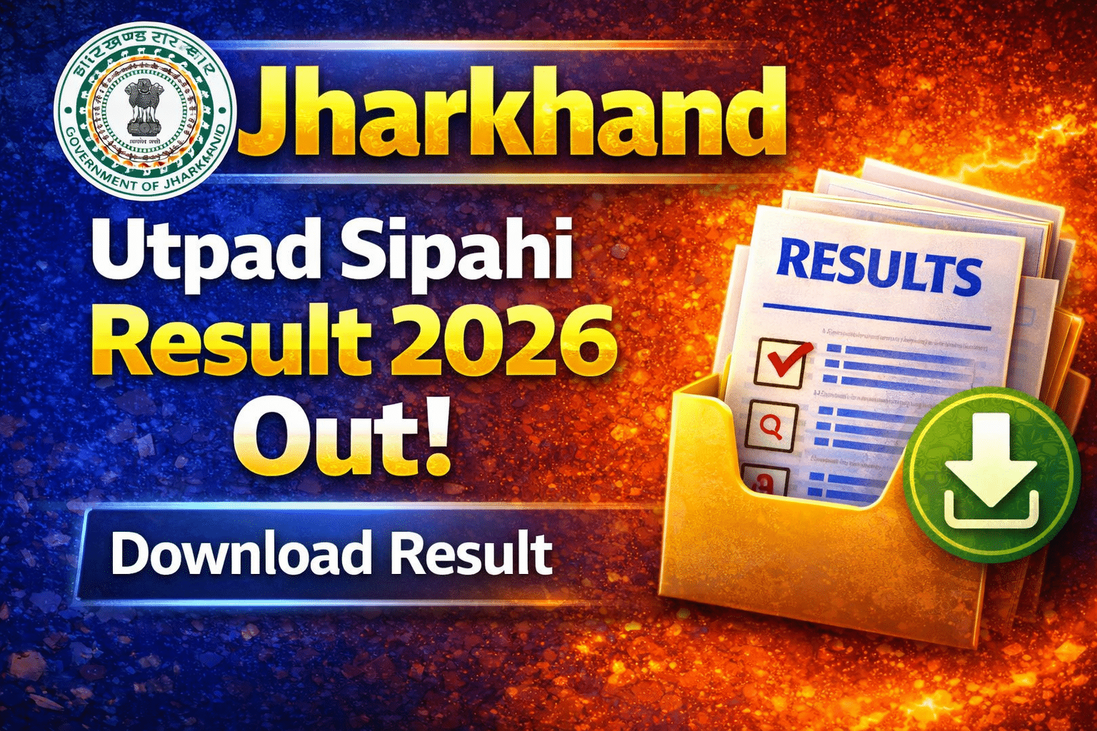 Jharkhand Utpad Sipahi Result 2025