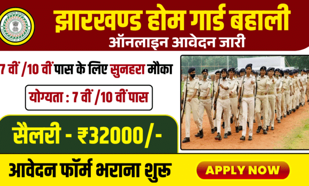 Seraikela Kharsawan Home Guard Recruitment 2025