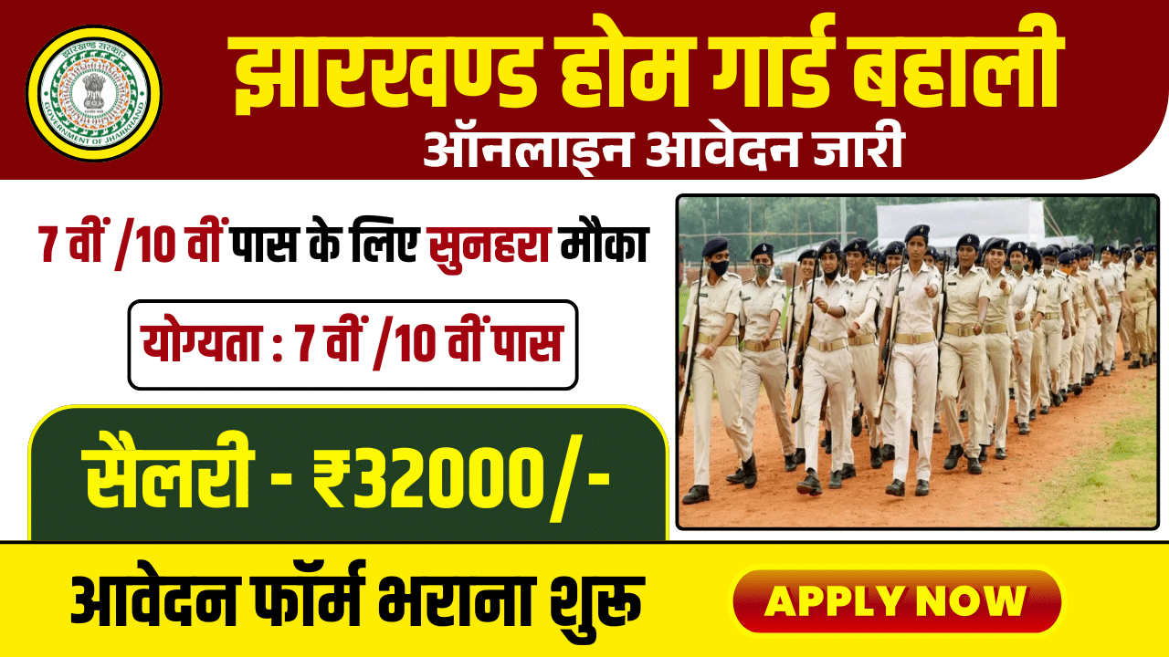 Seraikela Kharsawan Home Guard Recruitment 2025