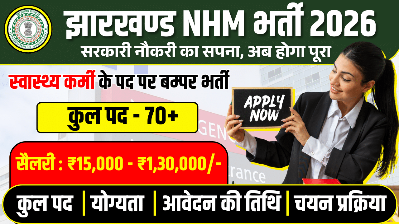 Simdega NHM Recruitment 2026
