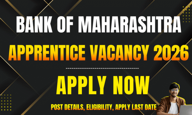 Bank of Maharashtra Apprentice Recruitment 2026