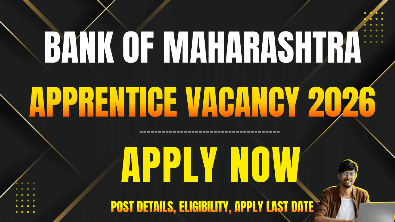 Bank of Maharashtra Apprentice Recruitment 2026