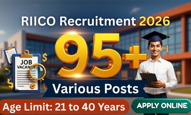 RIICO Recruitment 2026