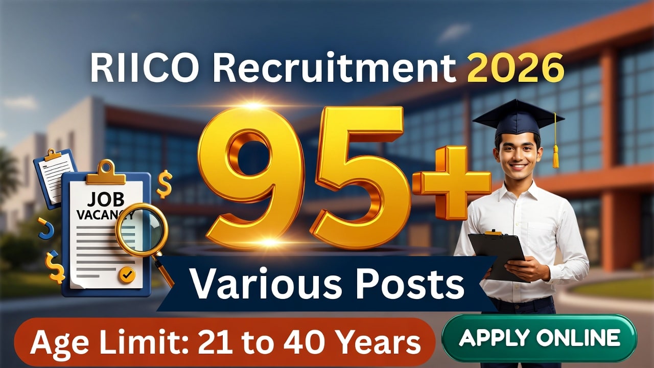 RIICO Recruitment 2026