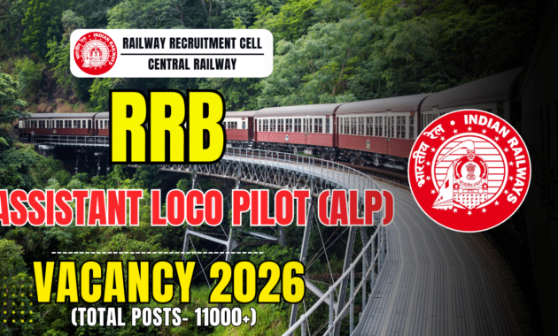 Railway Recruitment Board RRB ALP Vacancy 2026