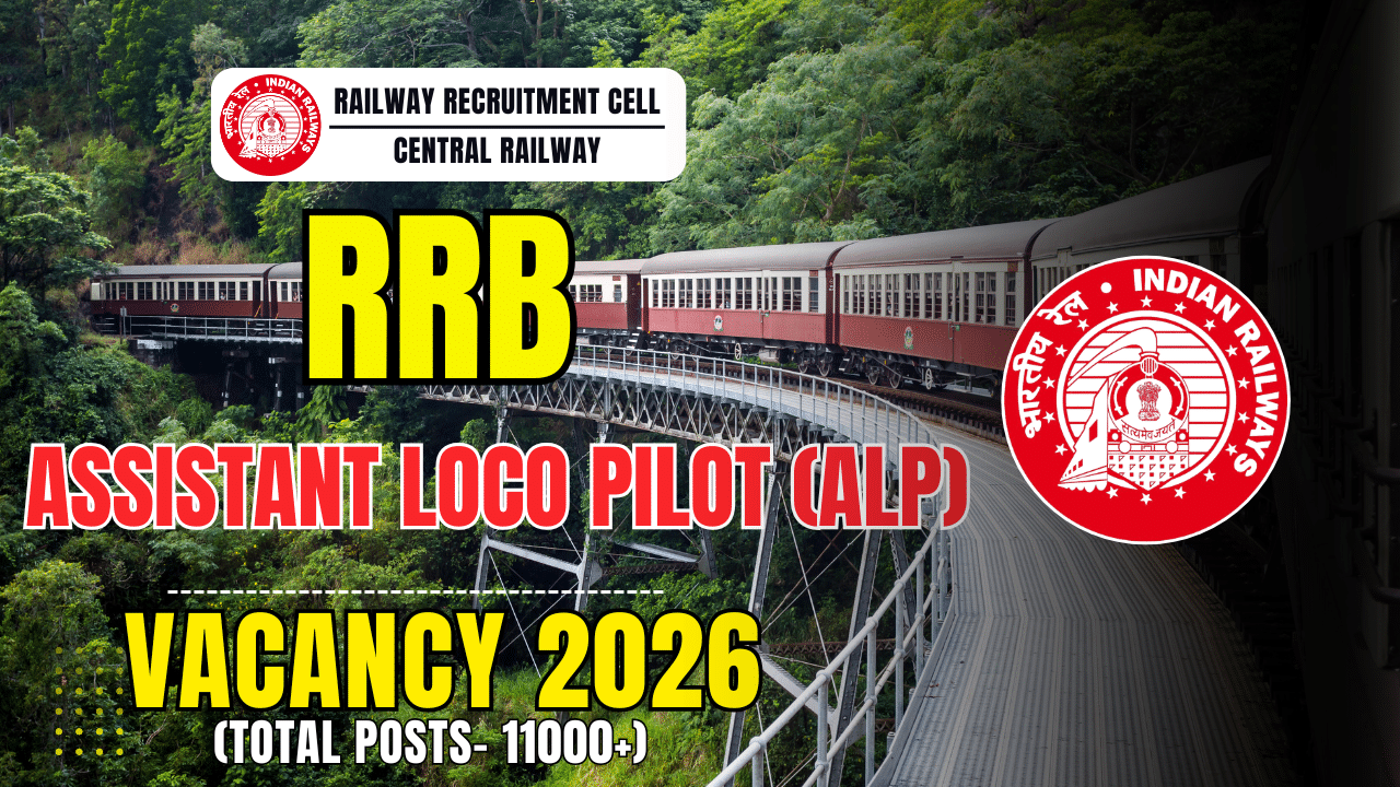 Railway Recruitment Board RRB ALP Vacancy 2026