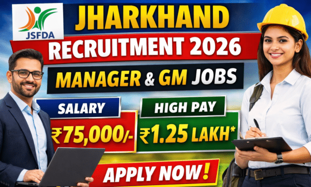JSFDA Recruitment 2026