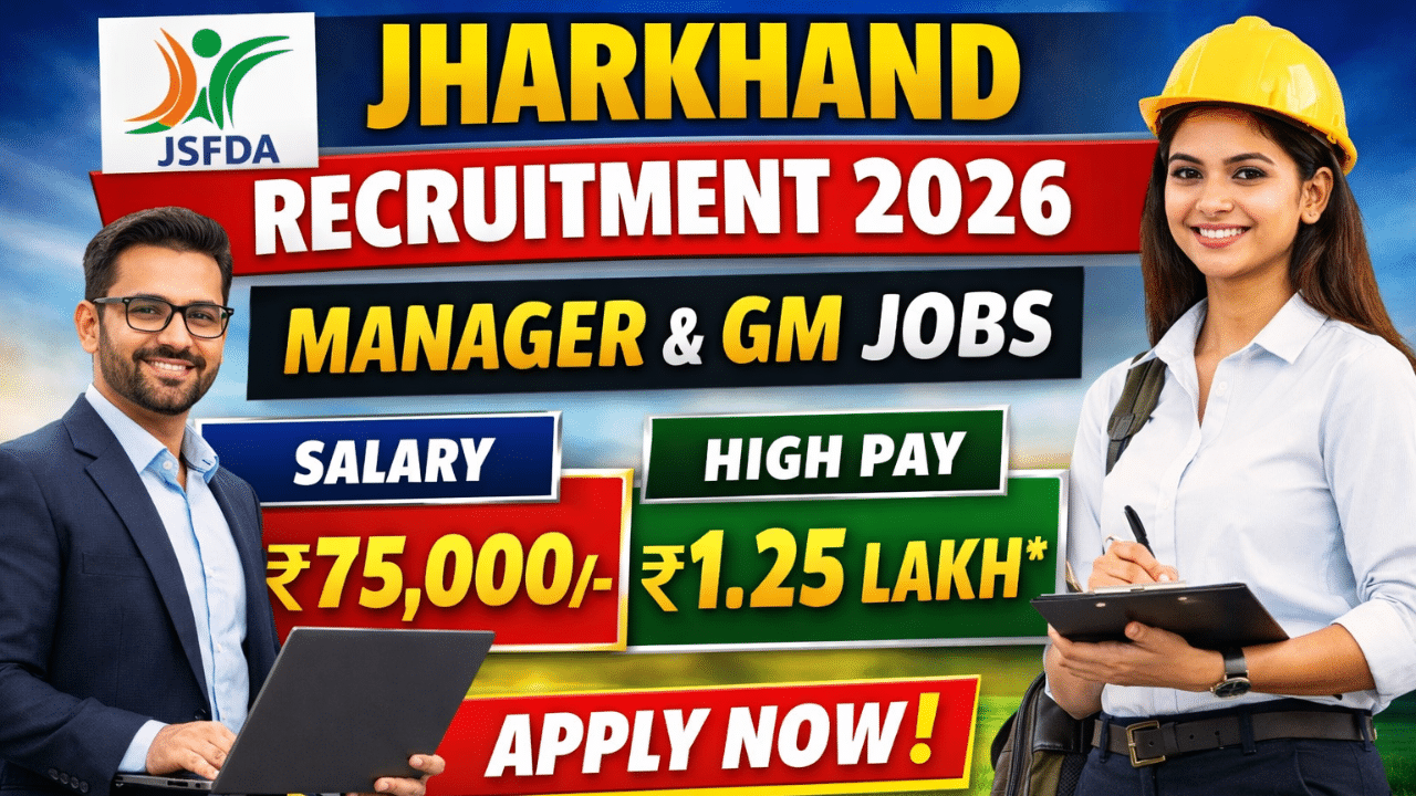 JSFDA Recruitment 2026
